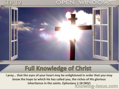 Full Knowledge of Christ